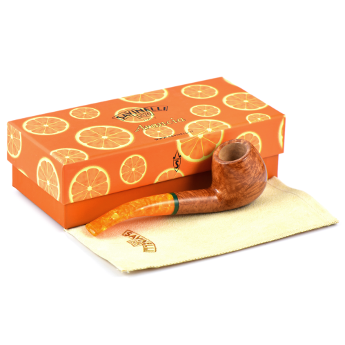 Трубка Savinelli Arancia - Smooth Brown 636 (фильтр 9 мм)-1