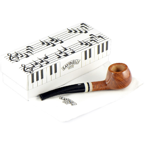 трубка Savinelli Pianoforte - Smooth KS 315 (6 мм фильтр)-6