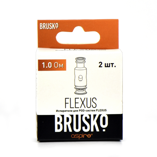 Испаритель Brusko FLEXUS (Mesh Coil) - 1,0 Ом (2 шт.)