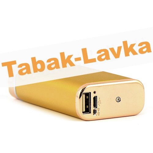 Электроимпульсная Зажигалка Xintail с Power-Банком и фонариком - LA-1122 - Gold-1