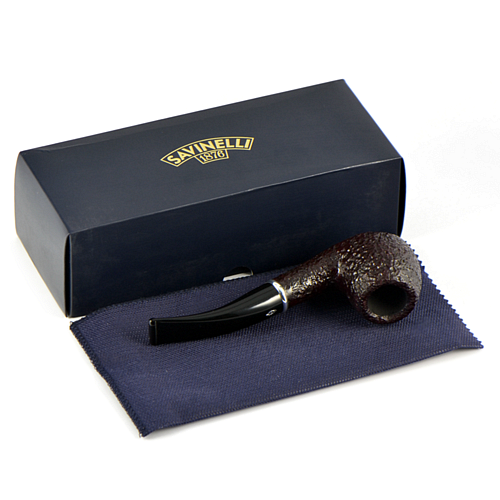 Трубка Savinelli Arcobaleno - Rustic Red 626 (фильтр 9 мм)-5