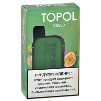 POD система  TOPOL X - 5000 затяжек - Киви - Маракуйя - Гуава - 2% - (1 шт.)