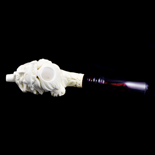 Трубка Meerschaum Pipes - Sculpture - 0019 (без фильтра)-4