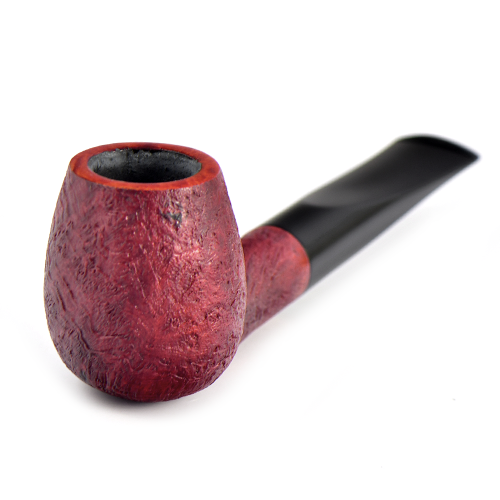 Трубка Anton - Classic - Billiard SandBlast RED (фильтр 9 мм)-2