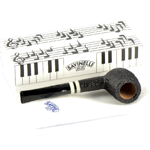 трубка Savinelli Pianoforte - Rustic KS 111 (фильтр 9 мм)-3