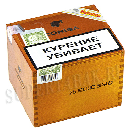 Сигара Cohiba Medio Siglo (коробка 25 шт.)-1