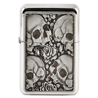 Зажигалка Бензиновая Z16 - Skulls 3 (Арт. 03142)