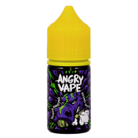 Жидкость для эл. сигарет - Angry Vape - Бегемот Брутто - Чёрный виноград - (30 мл)