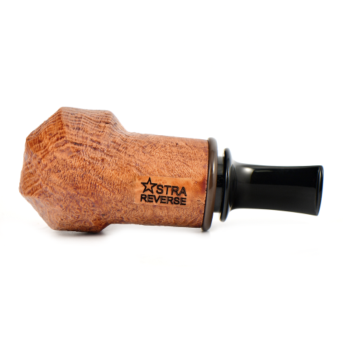 Трубка Astra - 1-307 Reverse Calabash Apple - Light Brown Blast (без фильтра)-6