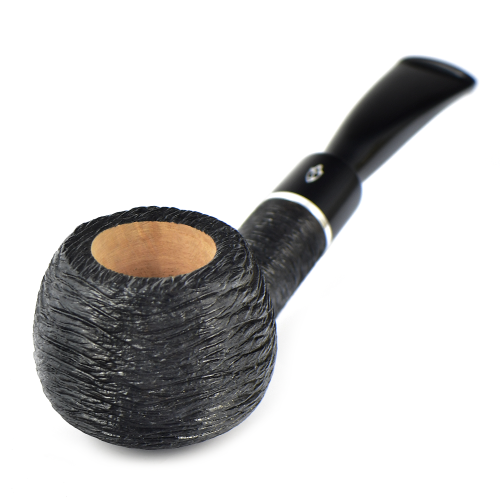 трубка Savinelli Otello - Rustic Black 315 (фильтр 9 мм)-4