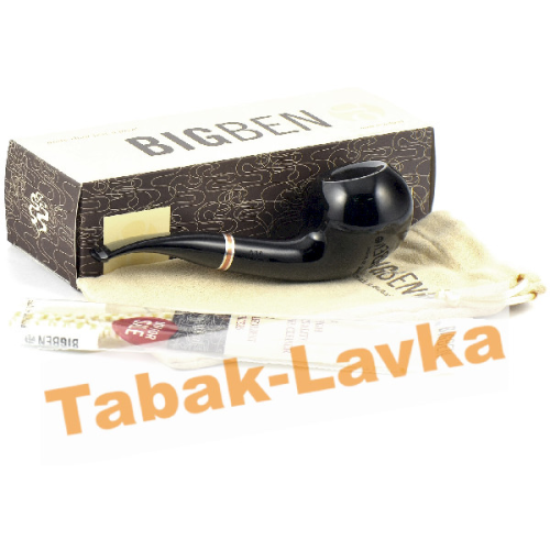 Трубка Big Ben - Souvereign - Black Polish 930 (фильтр 9 мм)-3