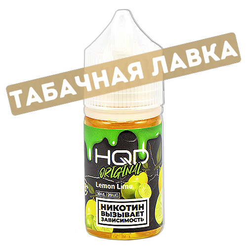 Жидкость для эл. сигарет - HQD- Original - Lemon Lime - 20MG (30 мл)