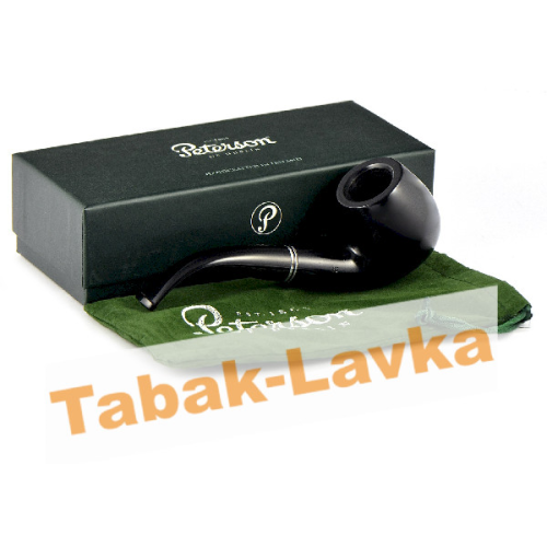 Трубка Peterson Killarney - Ebony 68 (без фильтра)-2