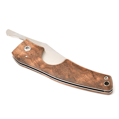 Сигарный Нож Les Fines Lames - Le Petit - Gunstock Walnut-3