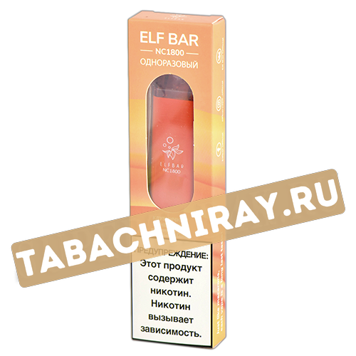 POD система Elf Bar - NC1800 - Клубничный Энергетик - 2% - (1 шт)