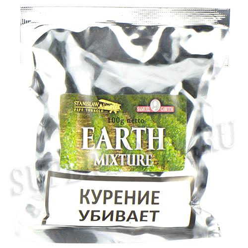 Табак трубочный Stanislaw The 4 Elements Earth Mixture (пакет 100 гр)