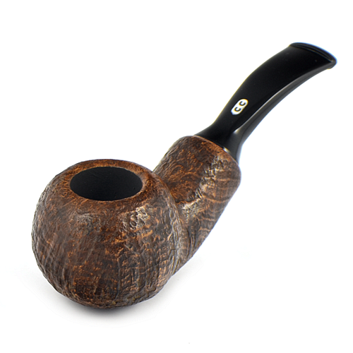 Трубка Chacom Reverse Calabash - SandBlast Brune (без фильтра)-1