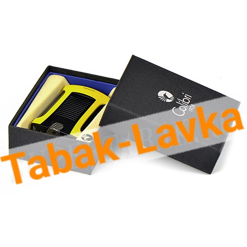 Зажигалка Colibri Daytona - LI 770 T7 (Yellow - Black)-2