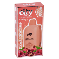 POD система City - Dazzling 5000 затяжек - Гранатовая ягода - 1,8% - (1 шт.)