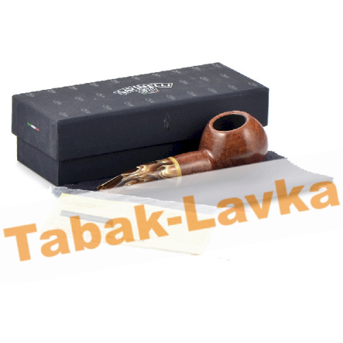 Трубка Savinelli Dolomiti - Smooth Light Brown 320 (фильтр 6 мм)-3