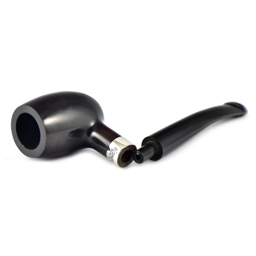 Трубка Peterson Speciality Pipes - Barrel - Smooth Black Nickel Mounted P-Lip (без фильтра)-3