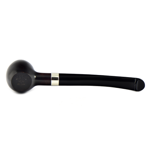 Трубка Peterson Speciality Pipes - Barrel - Smooth Black Nickel Mounted P-Lip (без фильтра)-4