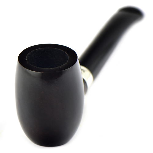 Трубка Peterson Speciality Pipes - Barrel - Smooth Black Nickel Mounted P-Lip (без фильтра)-6