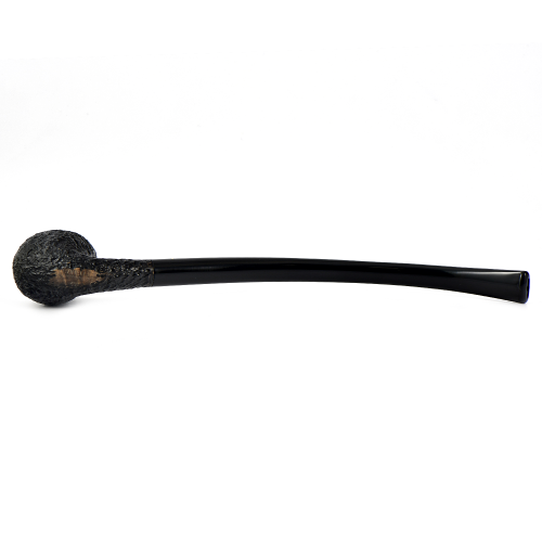 трубка Savinelli Churchwarden - Rustica Nero 601 (6 мм фильтр)-3