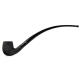 трубка Savinelli Churchwarden - Rustica Nero 601 (6 мм фильтр)