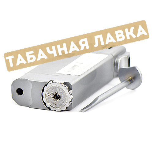 Зажигалка трубочная Vertigo - Governor - Silver-3