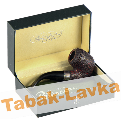 Трубка Peterson Sherlock Holmes - Rustic - Baskerville P-Lip (фильтр 9 мм)-4