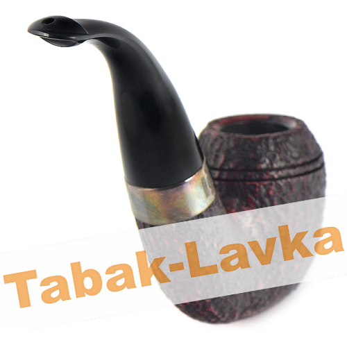 Трубка Peterson Sherlock Holmes - Rustic - Baskerville P-Lip (фильтр 9 мм)-5