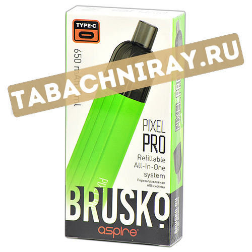 Многоразовая POD-система Brusko PIXEL PRO - Bright Green