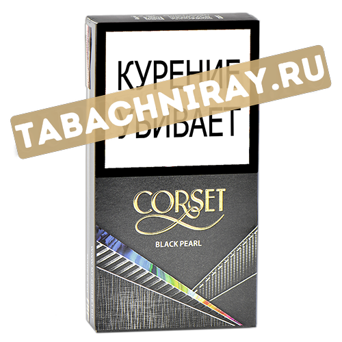 Сигареты CORSET - Superslim - Black Pearl (МРЦ 200)