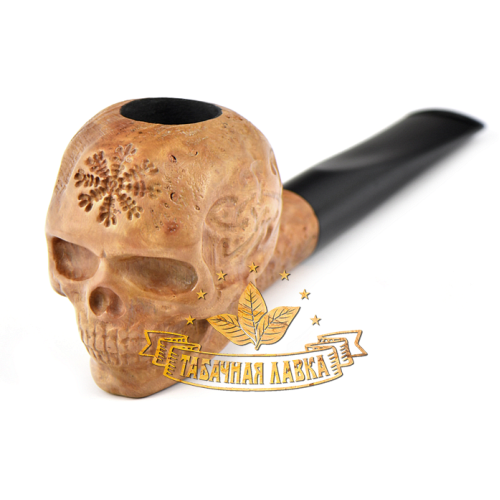 Трубка Anton Art Pipe - Scull Snow (фильтр 9 мм)-3