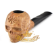 Трубка Anton Art Pipe - Scull Snow (фильтр 9 мм)