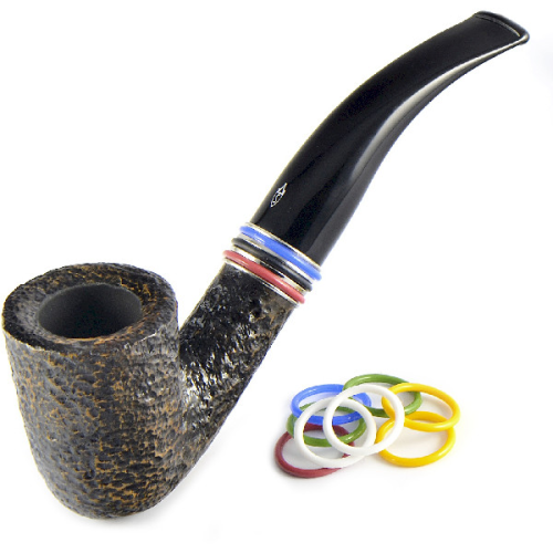 Трубка Savinelli Desigual - Rusticated 611 (фильтр 9 мм)-1