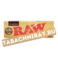 Бумага самокруточная RAW -  Classic 1,25 - 78мм  (50 шт)