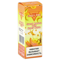 Жидкость для эл. сигарет - Crazy Vibe Strong - Sweet Banana With Honey Melon (30 мл)