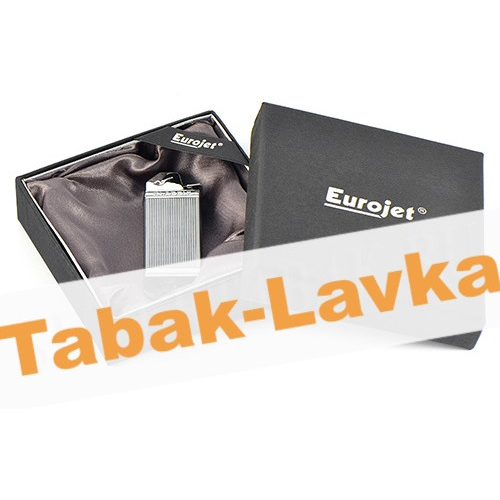 Зажигалка трубочная EuroJet 257000 Classic - черная (Кремниевая)-1