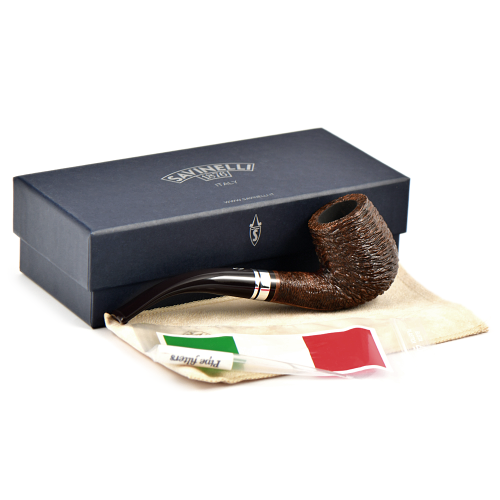 Трубка Savinelli Minerva - Marrone Rustic 606 (фильтр 9 мм)-6