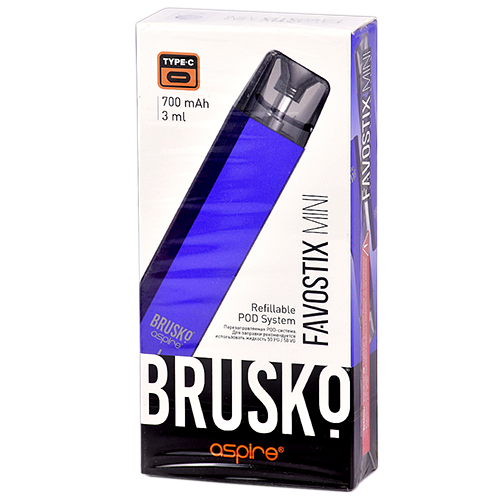 Многоразовая POD-система Brusko FAVOSTIX Mini - Blue