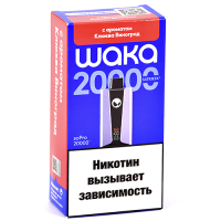 POD-система Waka soPro - 20.000 затяжек - Клюква - Виноград - 2% - (1 шт.)