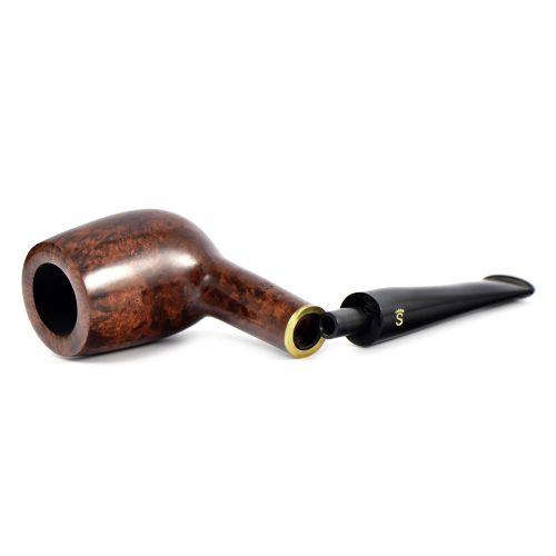 Трубка Stanwell - De Luxe - Brown Pol 52 (без фильтра)-4