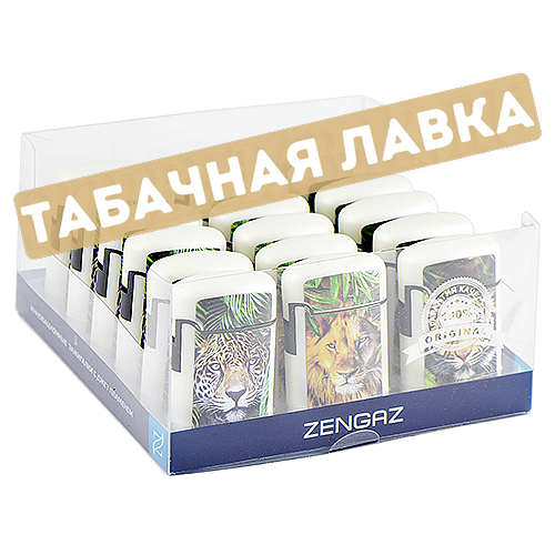 Зажигалка турбо Zenga Mega Jet ZL-3 - Limited Edition - Safari (1 шт.)-2