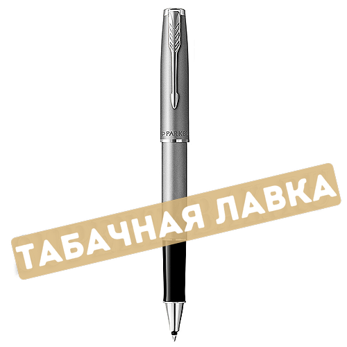 Ручка Роллерная PARKER - Sonnet Essential SandBlast T546 (2146875) Stainless Steel CT F-1