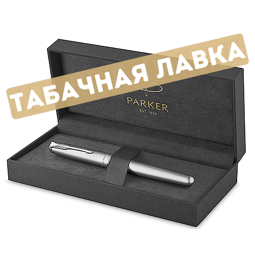 Ручка Роллерная PARKER - Sonnet Essential SandBlast T546 (2146875) Stainless Steel CT F-3