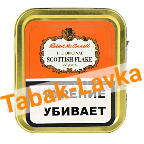 Табак трубочный Robert McConnell Scottish Flake (50 гр)