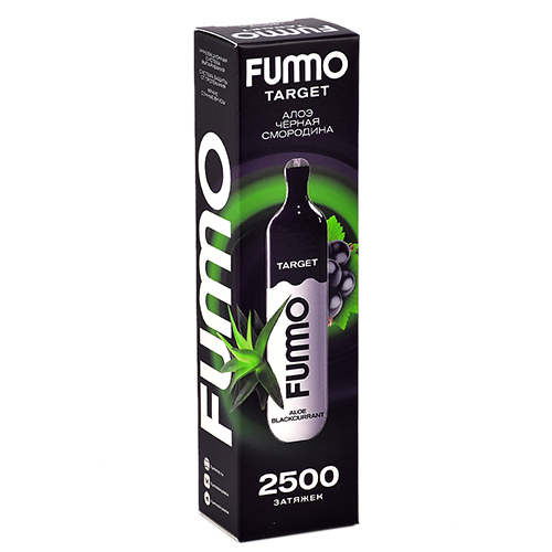 POD система Fummo - Target 2500 затяжек - Алоэ - Чёрная смородина - 2% - (1 шт.)