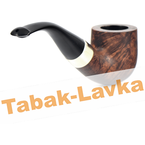 Трубка Peterson Aran - Nickel - 01 P-Lip (БЕЗ фильтра)-1